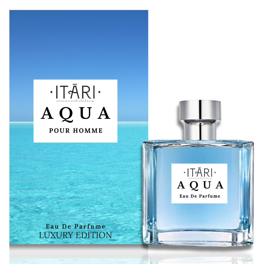 Aqua Marine Luxury Long Lasting Perfume For Men Experience the Fresh Itari Botanicals