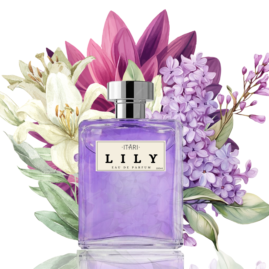 Lily Eau De Parfum For Women With Notes Pink Pepper, Lilac, Jasmine, Geranium, Vanilla, Patchouli & Musk