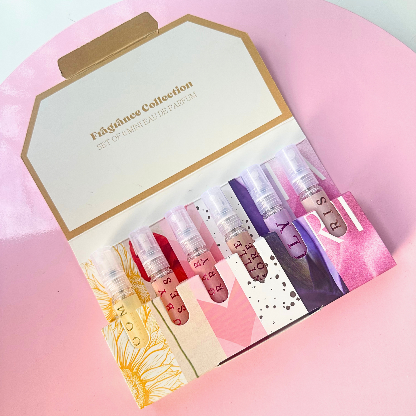 Itari Luxury Women Trial Pack Of 6 X 10Ml Pocket Perfumes Fragrance Mix Of Edp, Edt & Edc Long Lasting Perfume Sweet, Floral, Vanilla, Rose & Musky