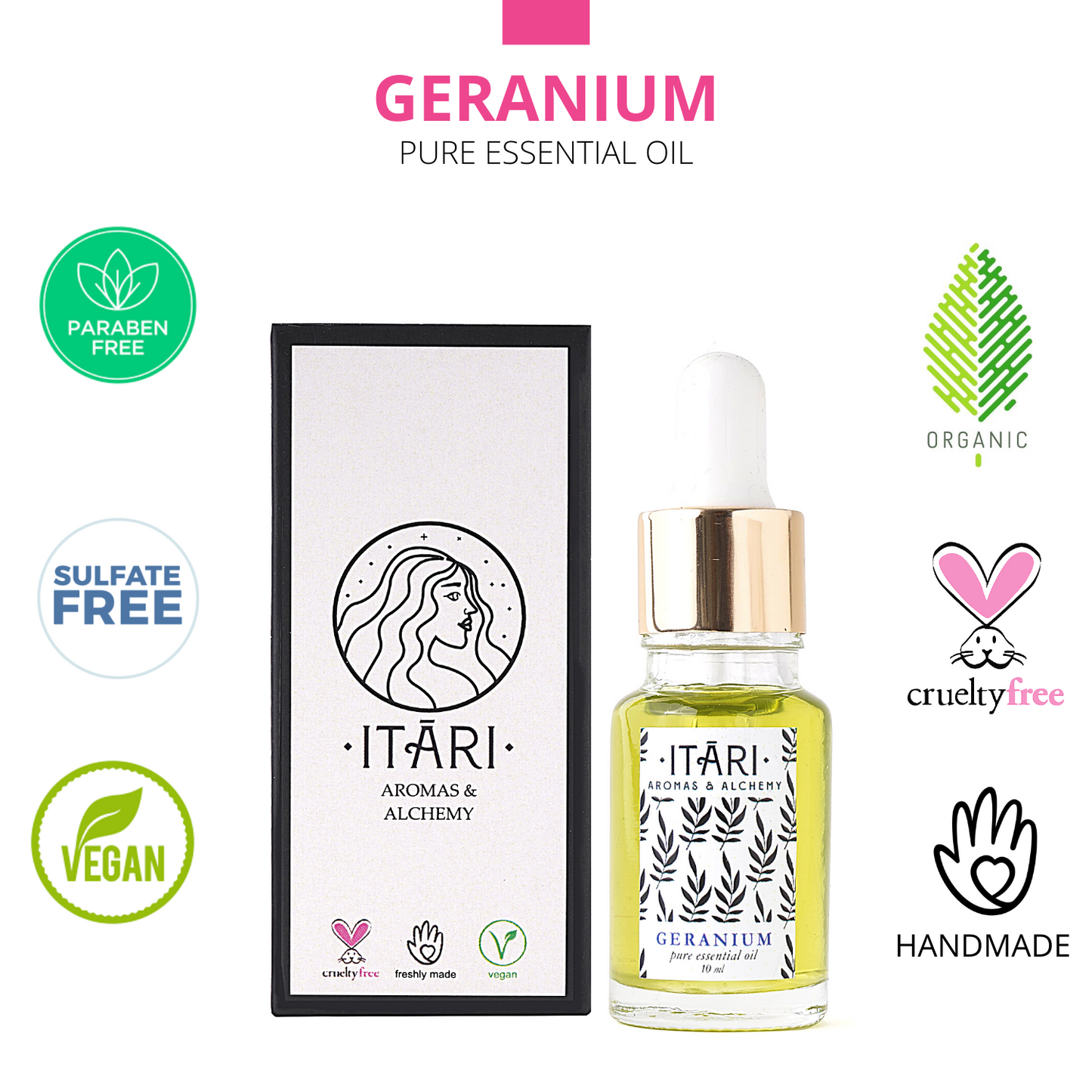 Pure Geranium Essential Oil