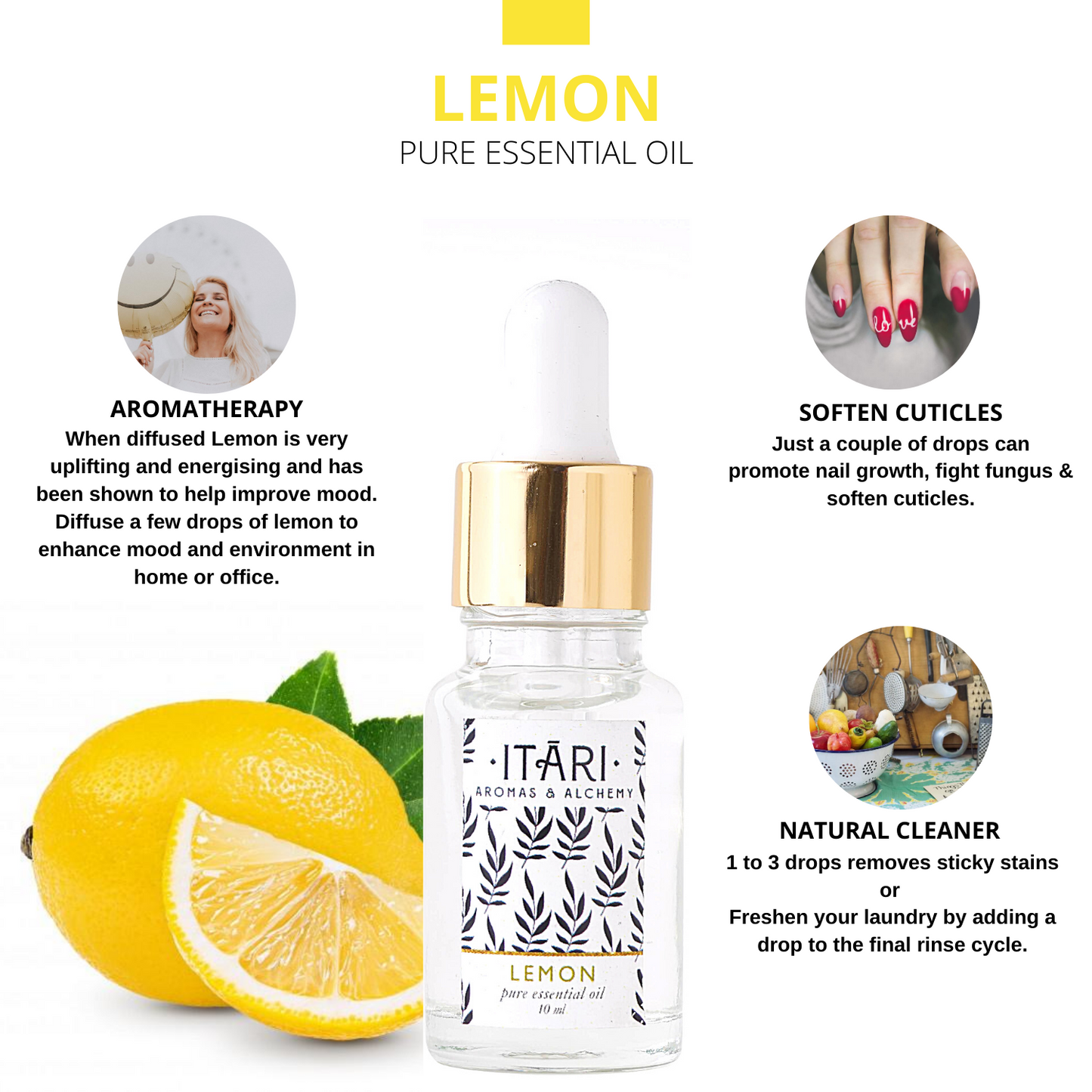 Pure Lemon Essential Oil