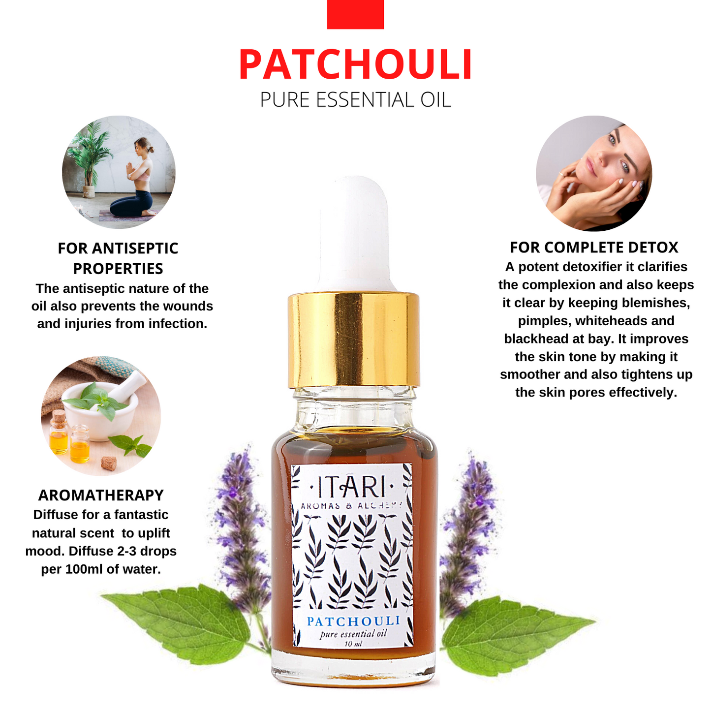 Pure Patchouli Essential Oil