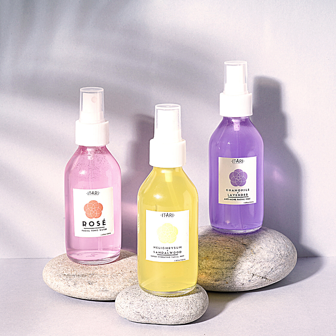 Helichrysum + Sandalwood | Ultra Brightening Facial Toner | All Natural No Fragrances, Silicones or Toxic Chemicals