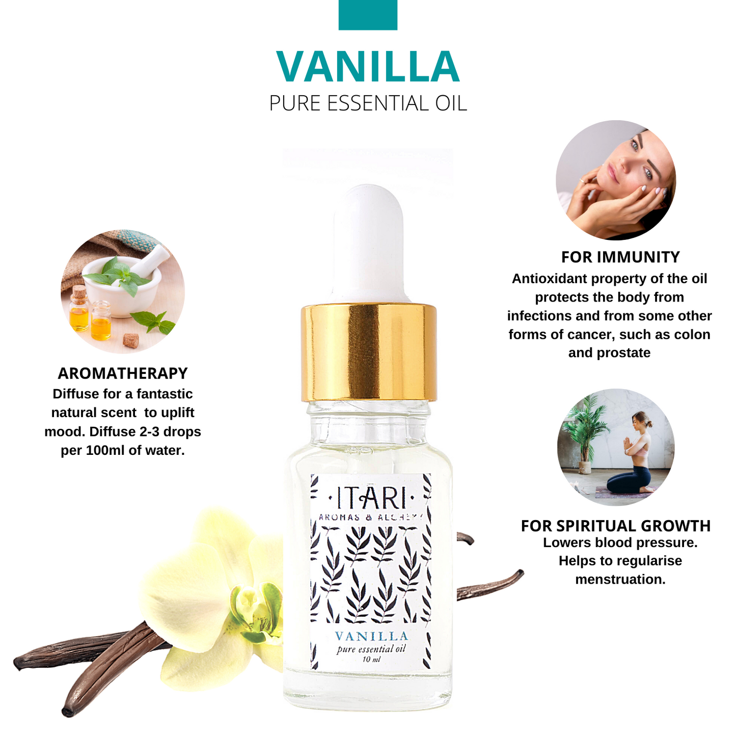 Pure Vanilla Essential Oil