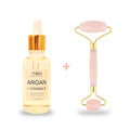 COMBO || De-Puffing Face Roller & Argan+Vitamin E Facial Oil 25% (10ml) |||