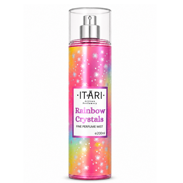 Rainbow Crystal Body Perfume Mist With Notes of Grapefruit, Strawberry & Peony 150ML