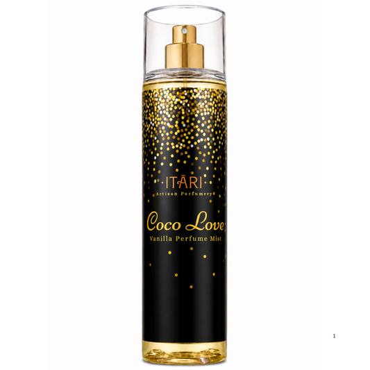 Itari Coco Love Perfume Mist | Rich Vanilla, Chocolate, Cinnamon, White Musk and Amber 150Ml
