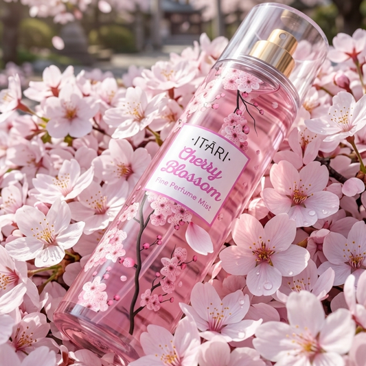 Cherry Blossom Body Perfume Mist with fresh floral notes of Japanese Cherry Blossom 150MLL