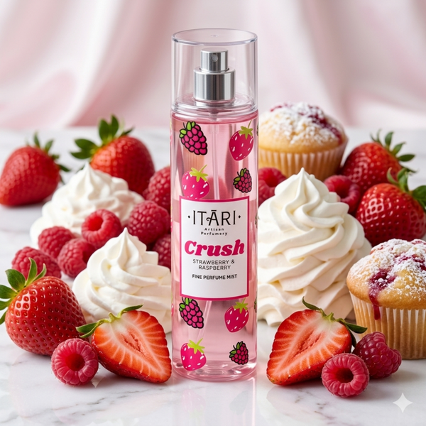 Crush Body Mist for Women with notes of Juicy Fresh Strawberry & Raspberry 150ML