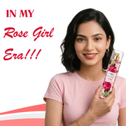 Velvet Rose Body Perfume Mist with Notes of Bulgarian Rose, Musk & Incense 150ml