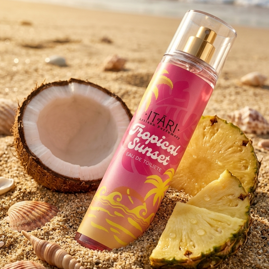 Tropical Sunset Body Mist for Women With Notes of Fresh Pineapple, Juicy Mango, Creamy Coconut and Vanilla 150ML