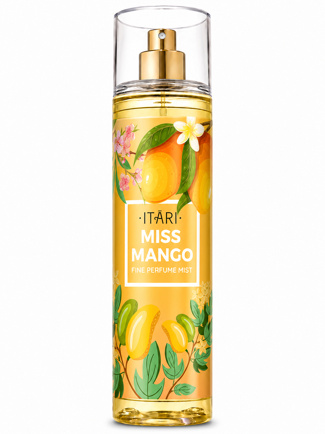 Miss Mango Body Perfume Mist with Notes of Juicy Mango, Nectarine, Water Lily & Musk 120ml
