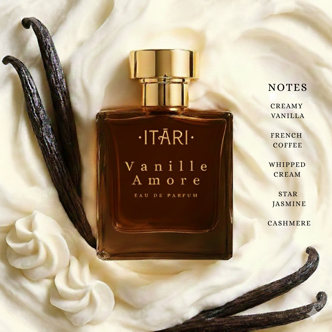 Vanille Amore Eau De Parfum 100ML For Women With Notes Pink Pepper, Orange Blossom, Coffee, Bitter Almond, Vanilla, Patchouli & Cashmere