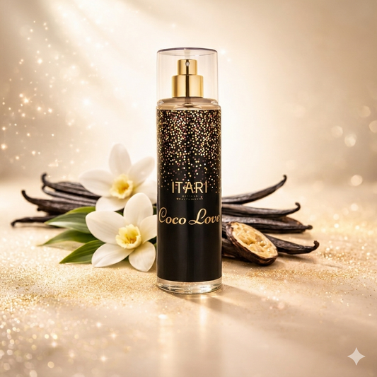 Itari Coco Love Perfume Mist | Rich Vanilla, Chocolate, Cinnamon, White Musk and Amber Long Lasting For Women & Men | 150Ml
