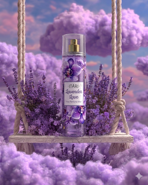 Lavender Love Body Perfume Mist with Notes of Lavender, Orange Blossom & Water Lily 150ml