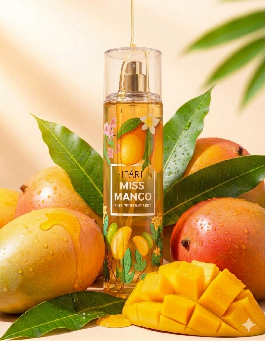Miss Mango Body Mist for Women With Notes of Juicy Mango, Tangerine and Firangipani 150ML