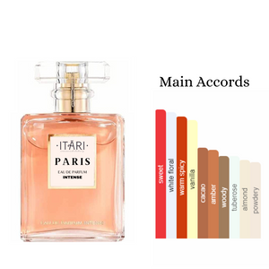 Paris Eau De Parfum Intense | Sweet French Vanilla and Rich Amber Perfume
