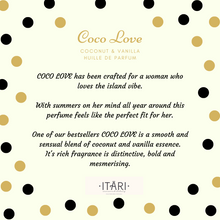 Load image into Gallery viewer, COCO LOVE | Coco And Vanilla | Huille De Parfum
