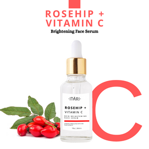 Rosehip + Vitamin C (20%) Brightening Facial Serum