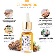 Load image into Gallery viewer, Pure Cedarwood Essential Oil
