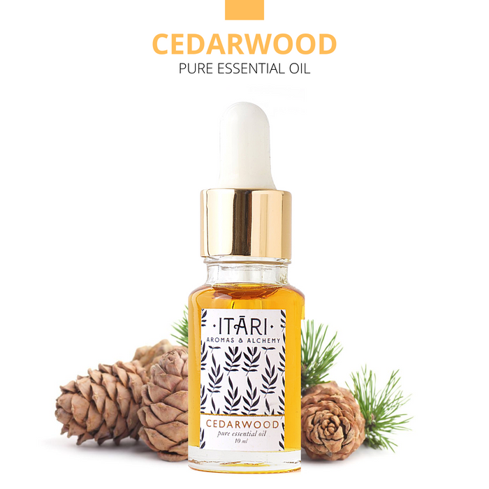 Pure Cedarwood Essential Oil