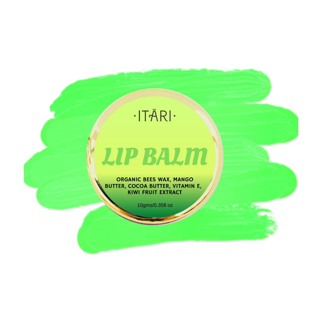 Kiwi Kiwi | Lip Balm | 10gms | 100% Natural Ingredients Only No Petroleum Jelly