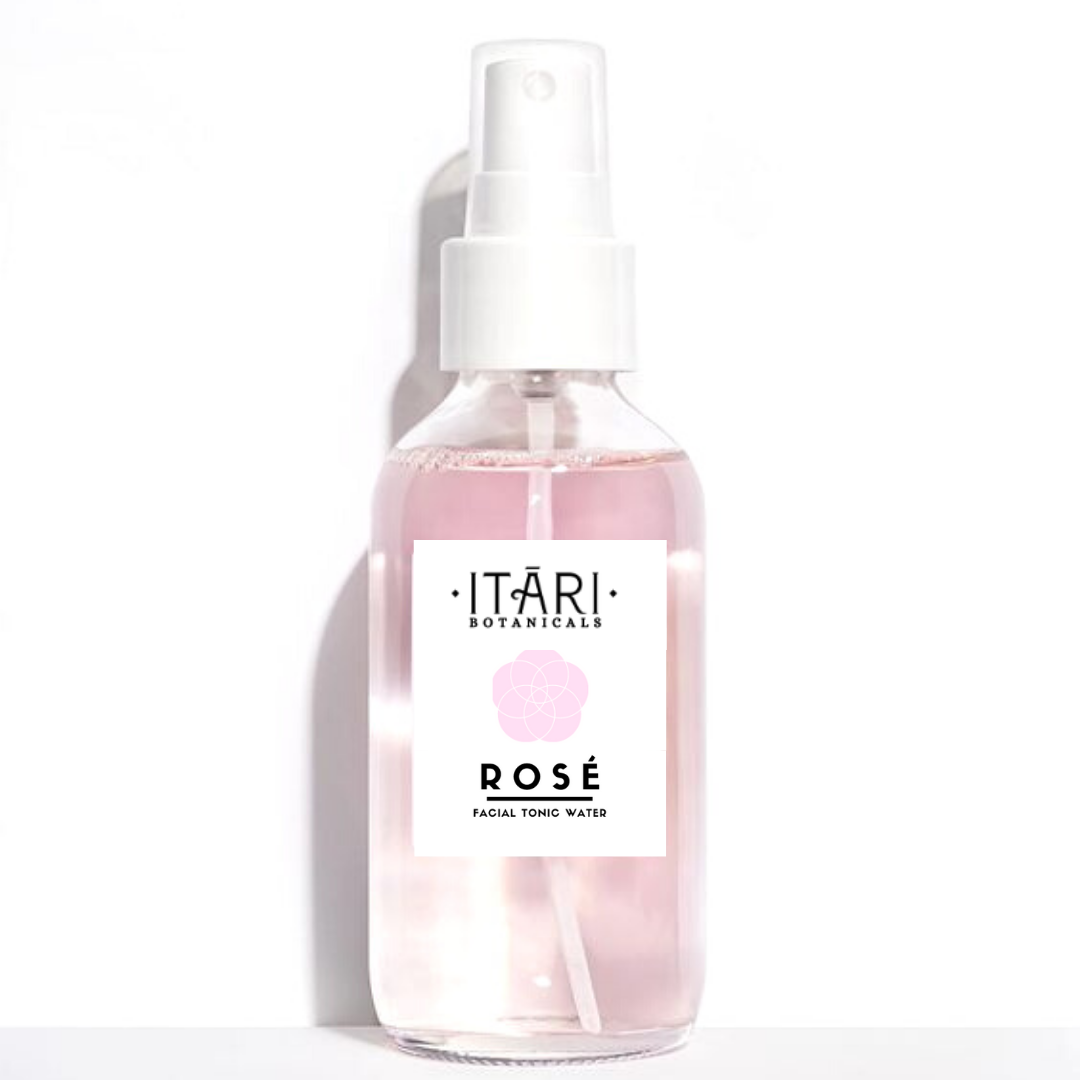 Rosé Face Toner Mist | Enriched With Hyaluronic Acid and Vitamin B3 | All Natural No Fragrances, Silicones or Toxic Chemicals