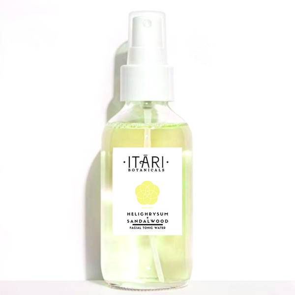 Helichrysum + Sandalwood | Ultra Brightening Facial Toner | All Natural No Fragrances, Silicones or Toxic Chemicals