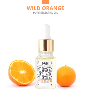Pure Wild Orange Essential Oil | 100% Natural Ingredients Only No Petroleum Jelly