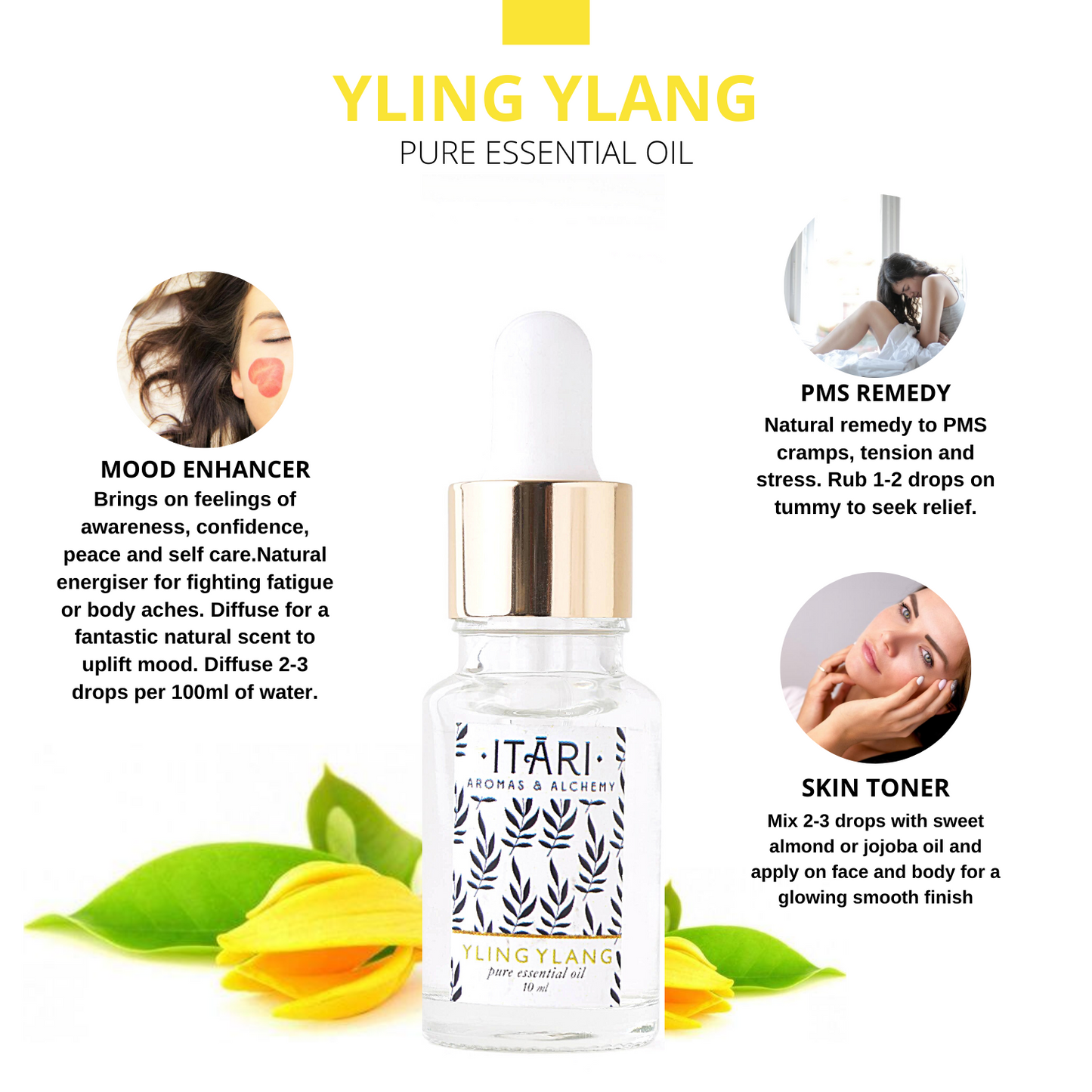 Pure Yling Ylang Essential Oil