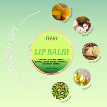 Load image into Gallery viewer, Kiwi Kiwi | Lip Balm | 10gms | 100% Natural Ingredients Only No Petroleum Jelly
