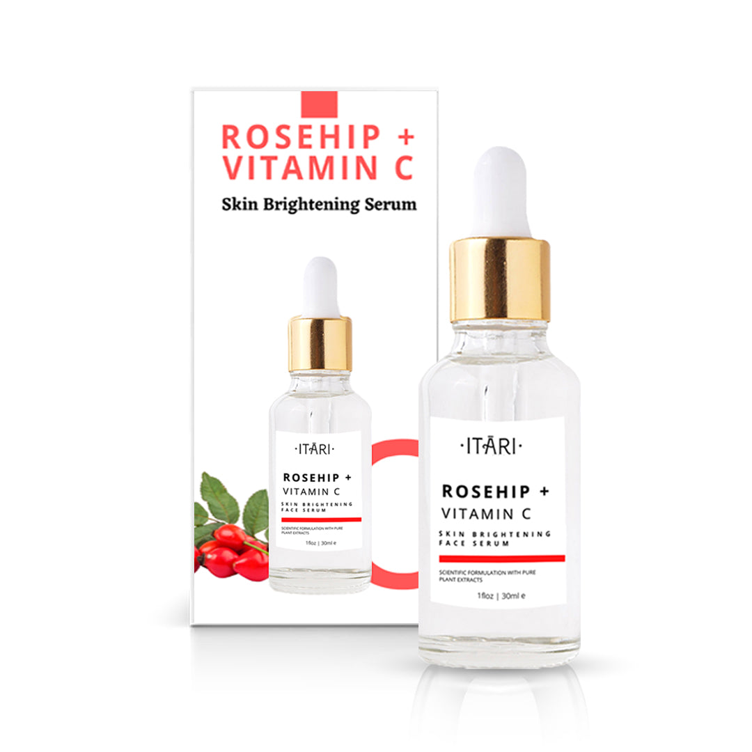 Rosehip + Vitamin C (20%) Brightening Facial Serum