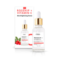 Load image into Gallery viewer, Rosehip + Vitamin C (20%) Brightening Facial Serum
