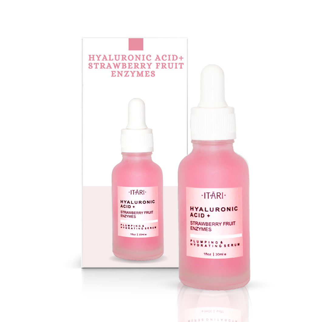 Pro+ Hyaluronic Acid (2%) w/ Strawberry Fruit Enzymes | Validated By Dermatologists